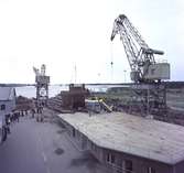 Gävle Varv anlades 1873. Efter en konkurs 1921 bildades Gefle Varfvs och Verkstads Nya AB, som bland annat tillverkade oljecisterner och utrustningar till pappersmassefabriker. På 1940-talet återupptogs skeppsbyggeriet. På 1950-talet, då Korsnäs AB ägde varvet byggdes flera högsjöfartyg. I början av 1960-talet byggde varvet den ponton som regalskeppet Wasa skulle placeras på vid bärjningen.


