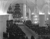 Heliga Trefaldighets kyrkan eller Storkyrkan
Invigning efter renoveringen 1936-1938
27 mars 1938


