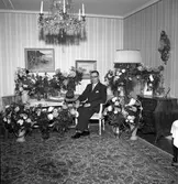 Gjutmästare Pettersson, Idungatan. November 1954.
