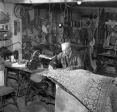 Sadelmakare Westergren. 18 maj 1955.

