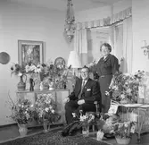 Födelsedag i hemmet. 15 mars 1955.
Carl Sellstedt, Engelbrektsgatan 1, Gävle
