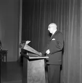 Lion Club på Folkets Hus, Gävle.. 11 maj 1956.

