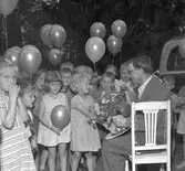 Rörbergs barnkoloni. 10 augusti 1956.

