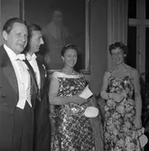 Innocenebalen i stadshuset. 10 november 1956.
