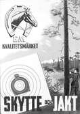 Elof Malmberg AB. Reklamaffisch för skytte och jakt.         