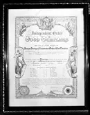 Strömsbro. Logen Framtid. Februari 1944.

