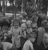 Frälsningsarméns barnkoloni i Rörberg. År 1948.