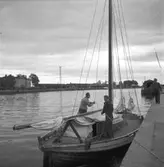 Metodistbåten, Gävle inre hamn. 12 juni 1948.