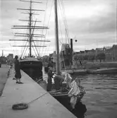 Metodistbåten, Gävle inre hamn. 12 juni 1948.