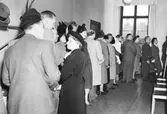 Valbilder tagna under valdagen. 19 september  1948.
