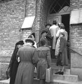 Valbilder tagna under valdagen. 19 september  1948.
