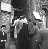 Valbilder tagna under valdagen. 19 september  1948.
