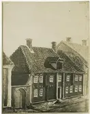 Foto av akvarell av J.Råberg 1880-talet. Tillhör konsul T.Bruun.