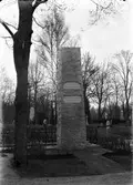 Oscar Peterssons grafvård. 