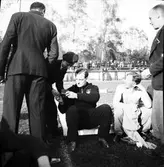 Reportage för Gefle Dagblad. Idrottstävling på Strömvallen



