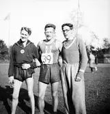 Reportage för Gefle Dagblad. Idrottstävling på Strömvallen



