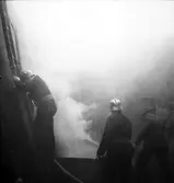 Eldsvåda på Centralgatan.


