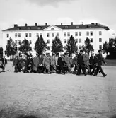 Rekrytering av Landstorm på Hälsinge regemente
