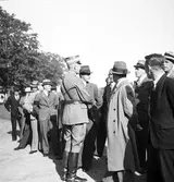 Rekrytering av Landstorm på Hälsinge regemente
