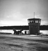 År 1937. Gefle-Dala Travbana. Häst. Reportage för Gefle Dagblad