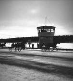 År 1937. Gefle-Dala Travbana. Häst. Reportage för Gefle Dagblad