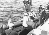 Svensk flottmanöver. År 1938. Reportage för Gefle Dagblad
