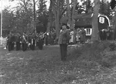 År 1938. Korparations skjutning. Reportage för Gefle-Posten

