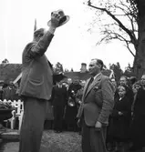 År 1938. Korparations skjutning. Reportage för Gefle-Posten

