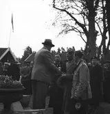 År 1938. Korparations skjutning. Reportage för Gefle-Posten

