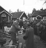 År 1938. Korparations skjutning. Reportage för Gefle-Posten

