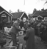 År 1938. Korparations skjutning. Reportage för Gefle-Posten

