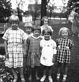 År 1936. Barnträdgård. Reportage för Gefle-Posten