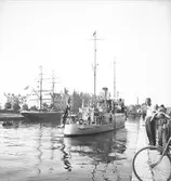 År 1938. Danskt Flottbesök 