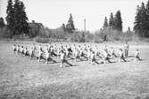 År 1942. 1842-1942 Skolan 100 år. Folkskolans jubileumsutställning.