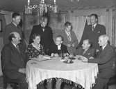 Den 9 augusti 1942. Valbo Hembygdsförening. Styrelsegruppen vid Vretas.