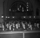 75-årsjubileum i Staffans kyrka. 12 december 1948. Gävle Varv & Verkstads AB