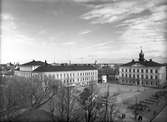 Rådhuset och Stadshuset. 11 maj 1945.