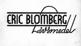 Firmanamn Eric Blomberg Livsmedel. September 1945. Köpman Eric Blomberg.