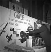 KFUM:s årsfest med utställning. Mars 1949.