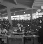 Hantverkstävlingarna på Rotundan Folket Park. 27 mars 1949. Text på fotopåsen. 