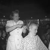 Hantverkstävlingarna på Rotundan Folket Park. 27 mars 1949.