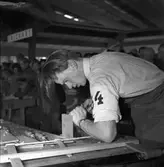 Hantverkstävlingarna på Rotundan Folket Park. 27 mars 1949.