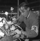 Hantverkstävlingarna på Rotundan Folket Park. 27 mars 1949.