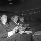 Sveriges Socialdemokratiska Ungdomsförbund. S.S.U:s 30 års-jubileum på Folkets Hus. 2 april 1949. Reportage för Arbetarbladet.