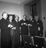 Prästmöte på St. Ansgars hus. 15 april 1949.