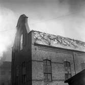 Korsnäsverken eldsvåda i Sodahuset. Den 25 april 1949.
