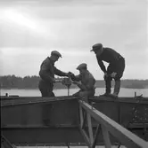 Fredriksskans nya travers. 24 april 1949.