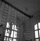 Seminariet interiör efter renoveringen. 6 maj 1949.
(Förre detta Dövstumskolan).
