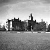 Seminariet, exteriör efter renoveringen. 6 maj 1949.
(Förre detta Dövstumskola).