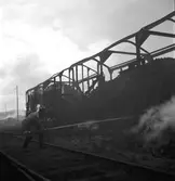 Brand i Forsbacka. Maj 1949.
